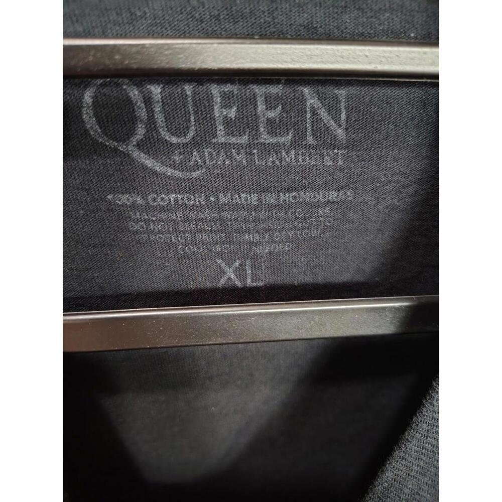 Queen Tshirt Men's XL Black Graphic Print Adam Lambert Rhasody Tour 2019 - Picture 4 of 4